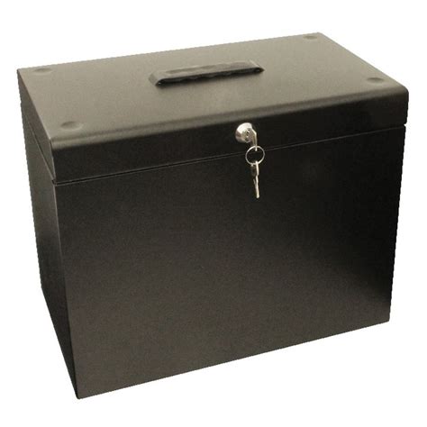 medium locking metal box|lockable metal storage boxes.